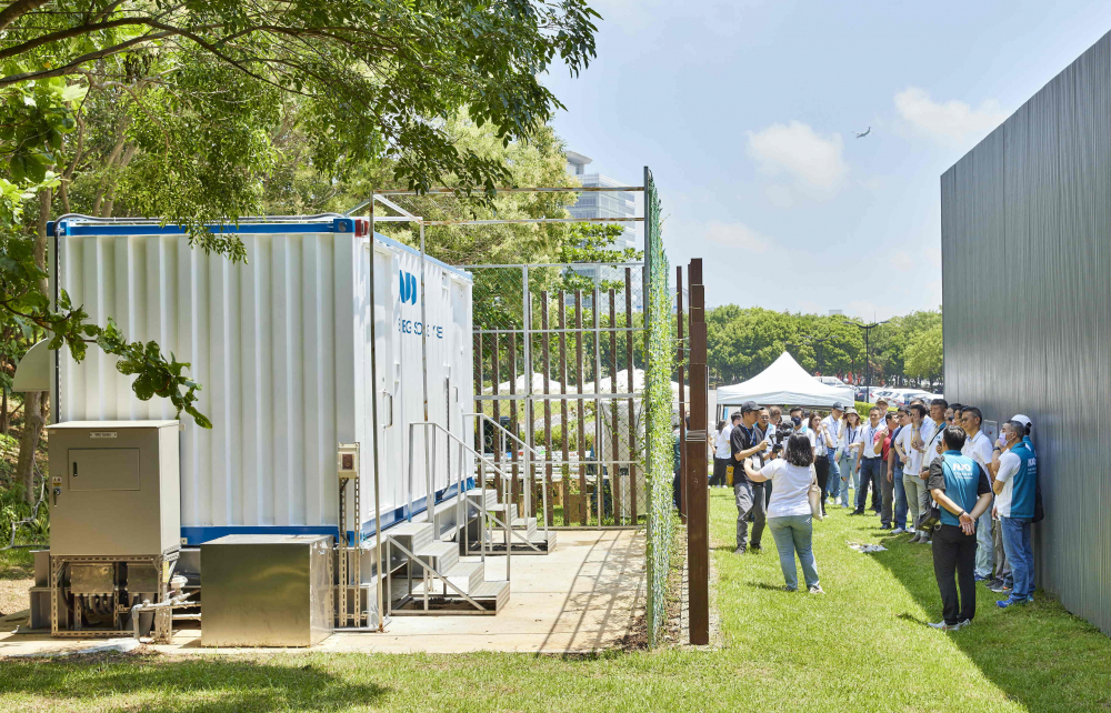 PT视讯(中国区)官网西大墩窯文化館建置屋頂全綠電及儲能櫃，為兼具創能儲能的永續綠能場域